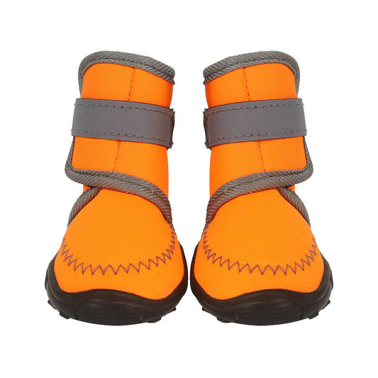 DOG Reflective Ski Snow boots shoes