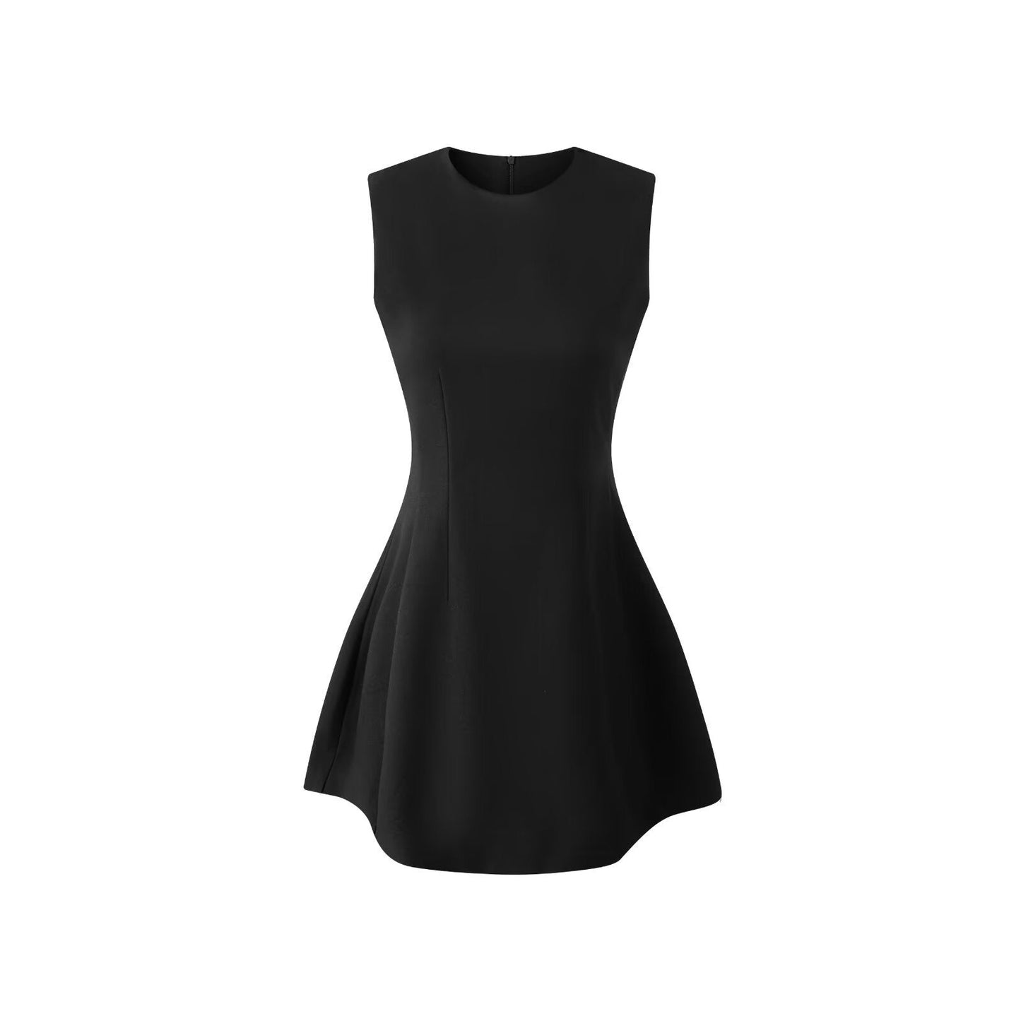 French Retro Sleeveless Slip Dress