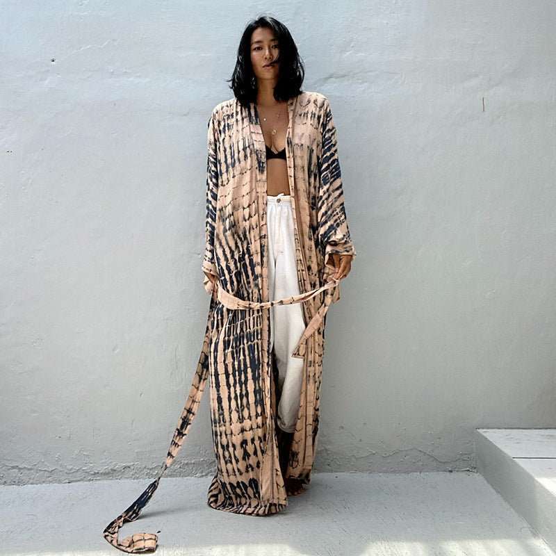 Beach Cover-Up Kimono ¨C Women¡¯s Bikini Outerwear, Vacation Sarong Swimsuit Dress