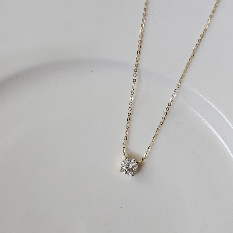 Women's Super Flash Temperament Entry Lux Clavicle Chain Necklaces