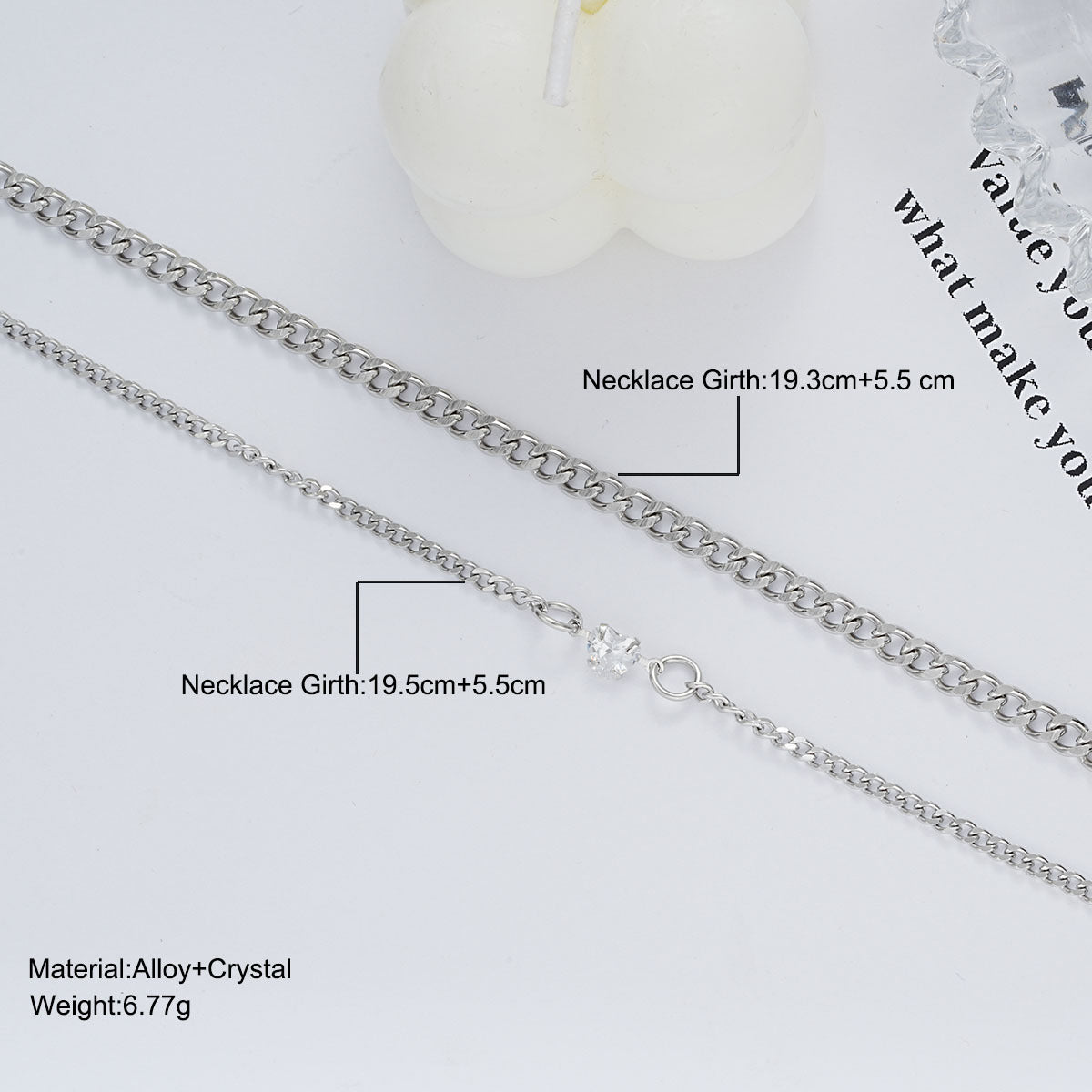 Design High-grade Suit Stainless Steel Couple Bracelet
