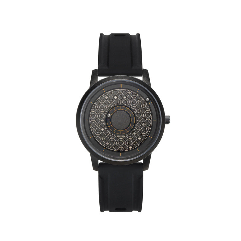 Orë magnetike kuarci për meshkuj EUTOUR me rrip origjinal prej çeliku inox 40 mm