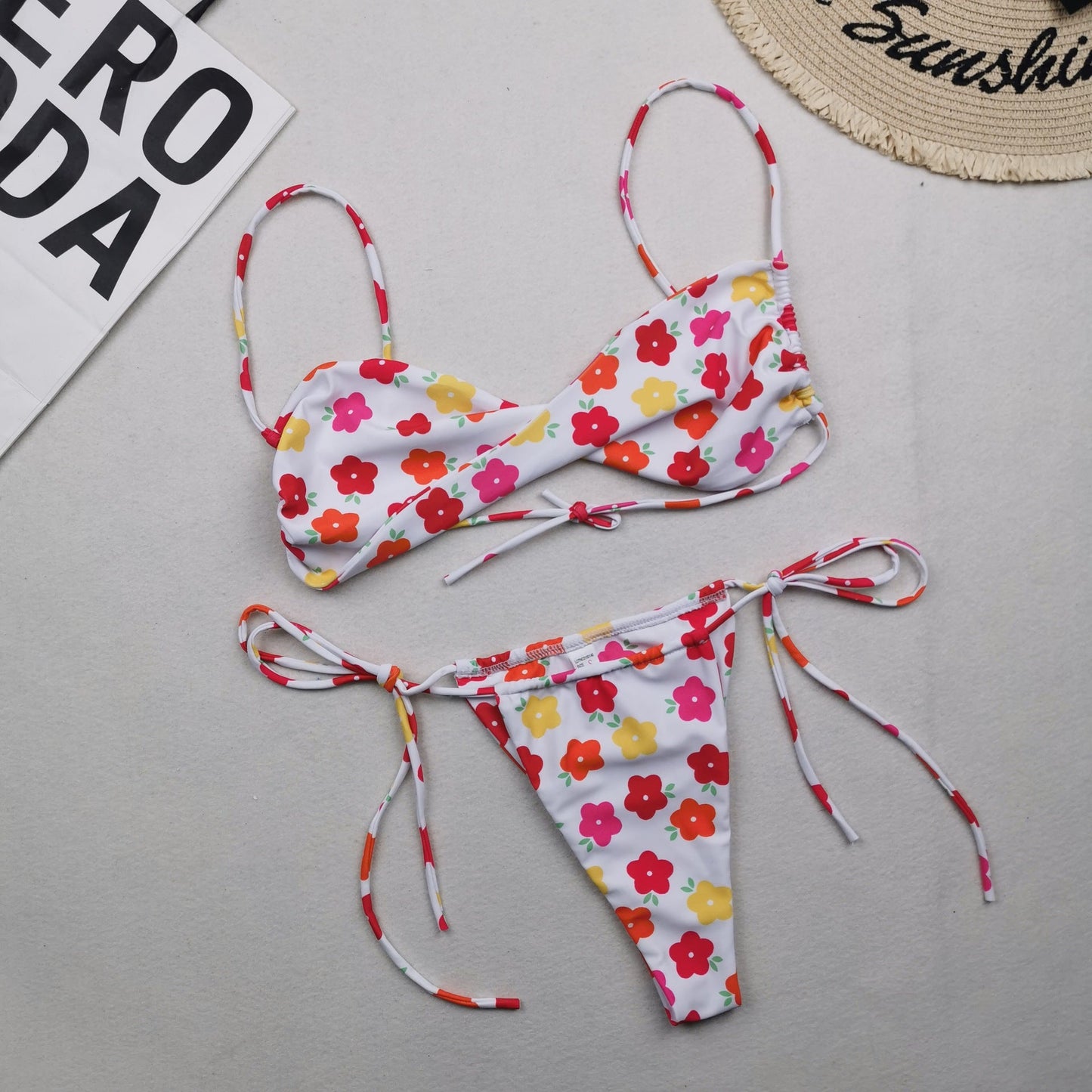 New Multi Color Nylon Swimsuit Women Sexy Bikini Wish Swimsuit