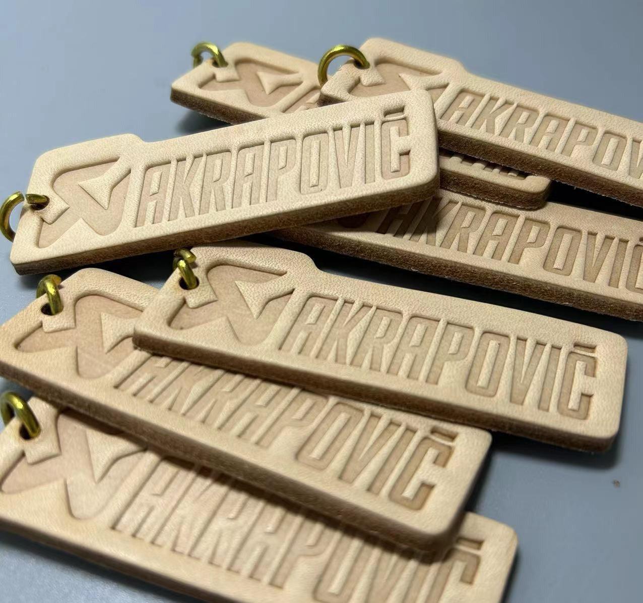 Handcrafted Genuine Leather Keychain