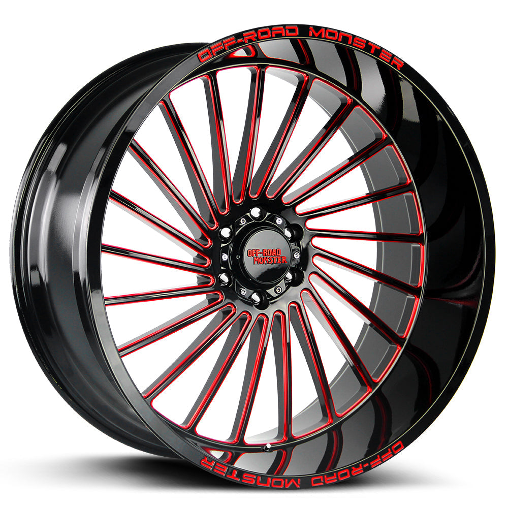 M27 Gloss Black Candy Red Milled-0