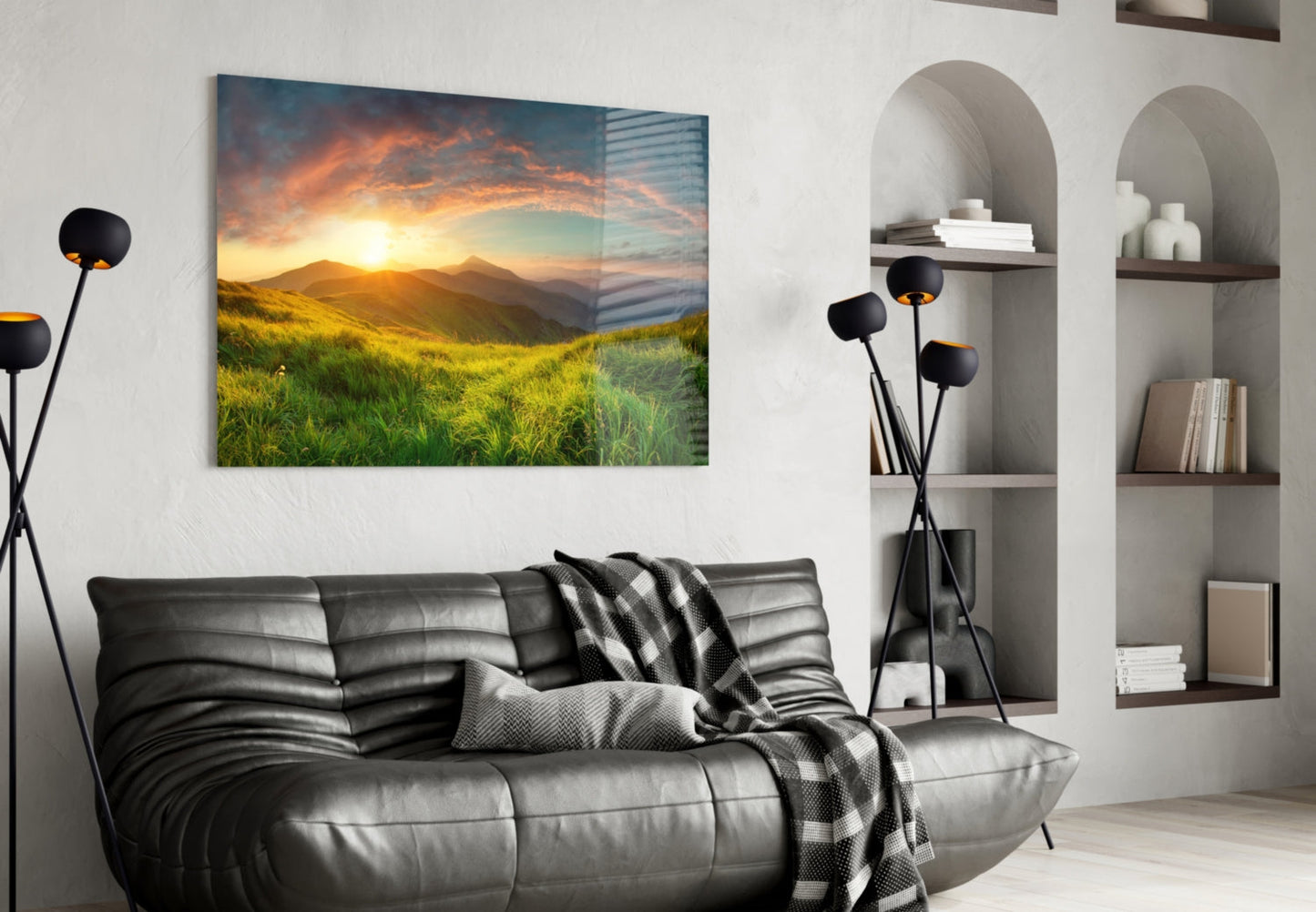 Valley Glass Wall Art