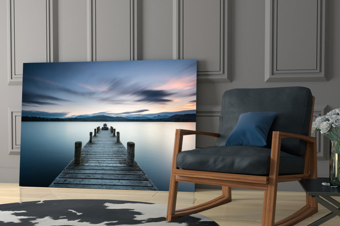 Dock Glass Wall Art