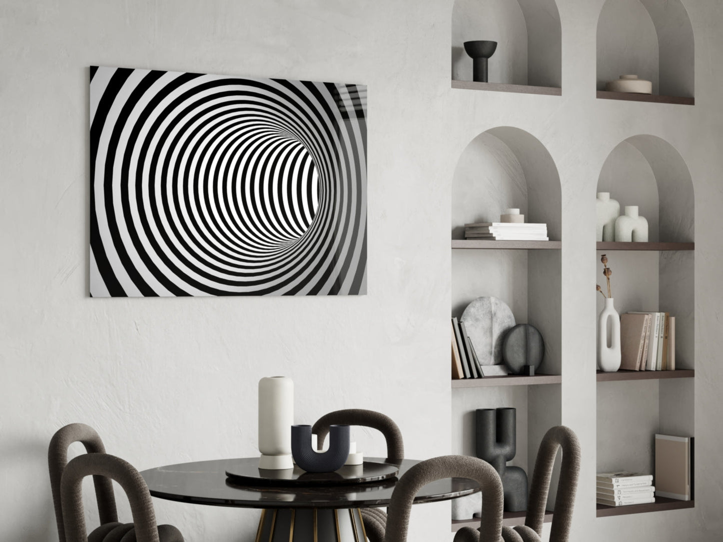Illusion Glass Wall Art