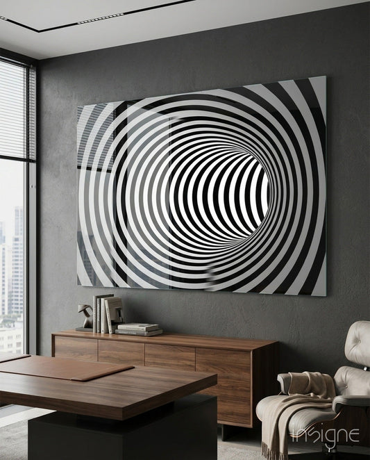 Illusion Glass Wall Art