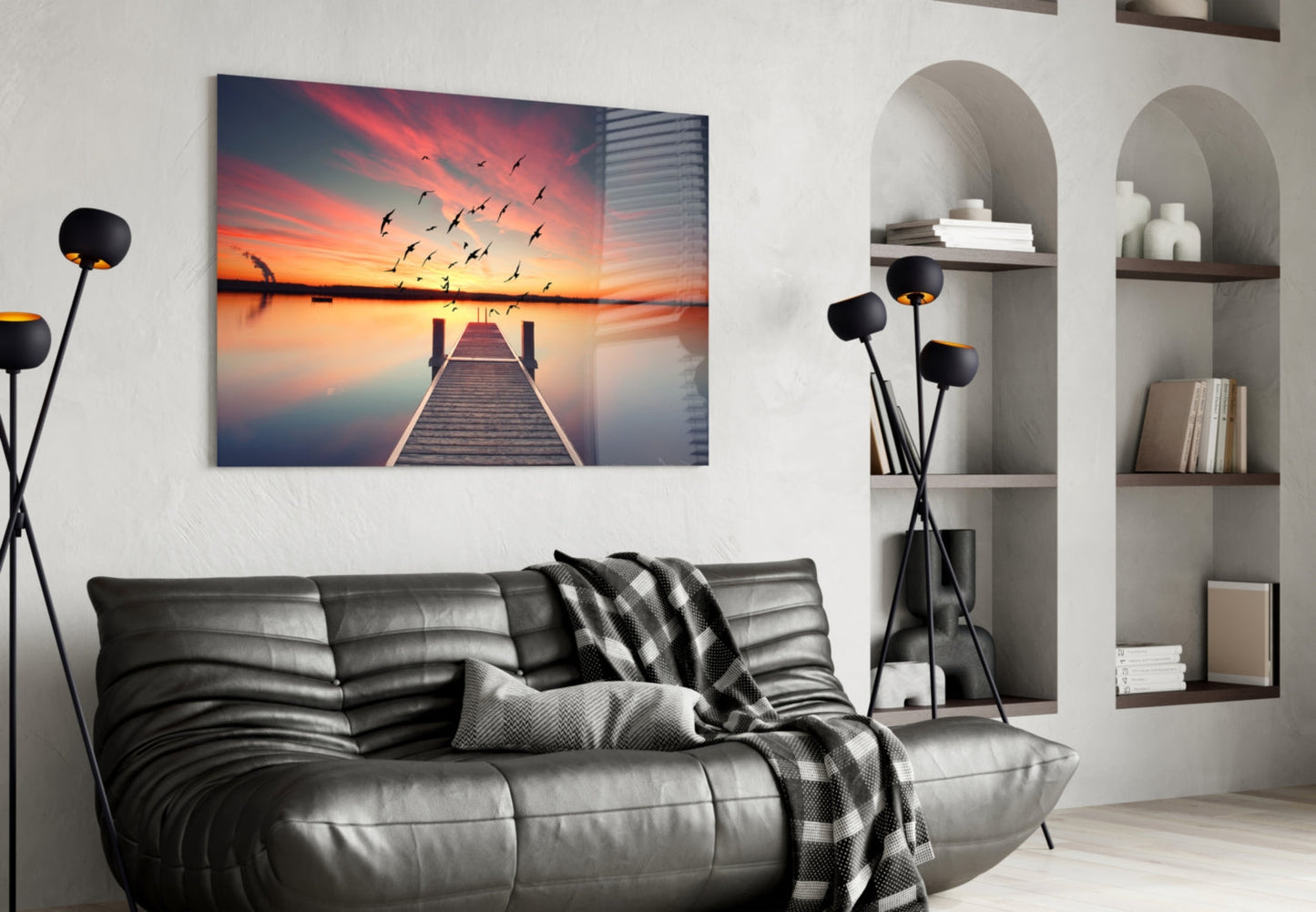 Dock Glass Wall Art