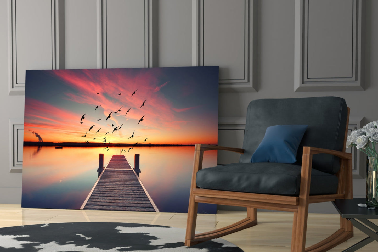 Dock Glass Wall Art