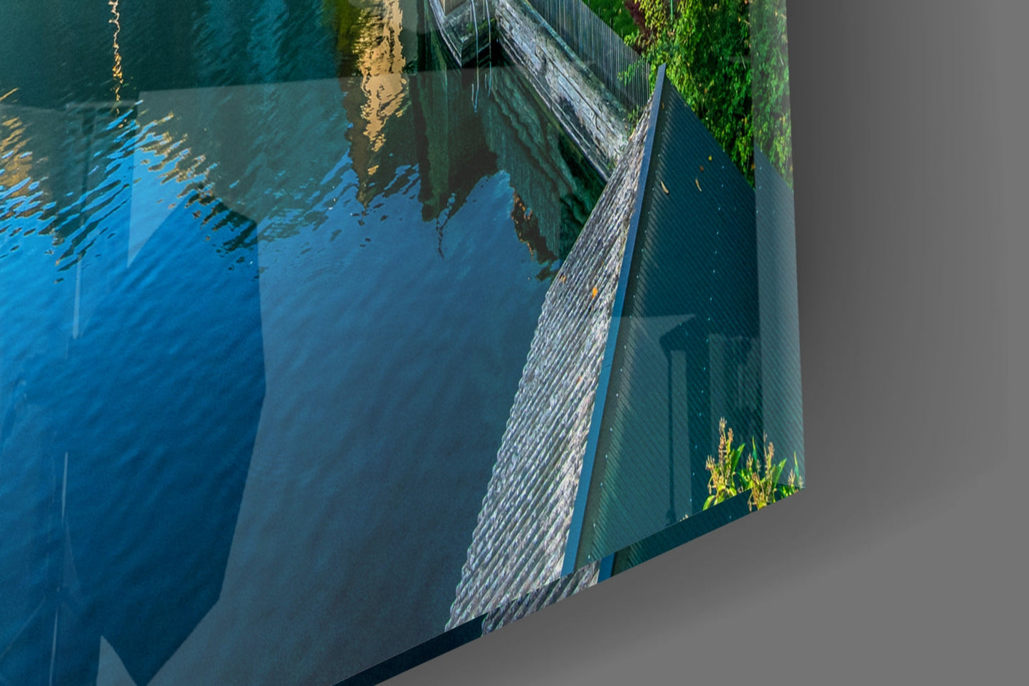 Lake Glass Wall Art