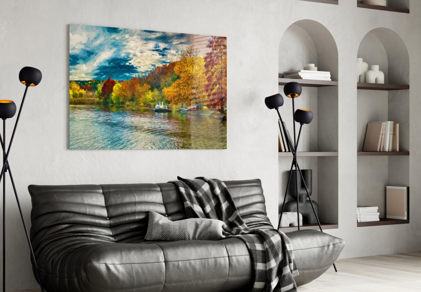 Lake Glass Wall Art