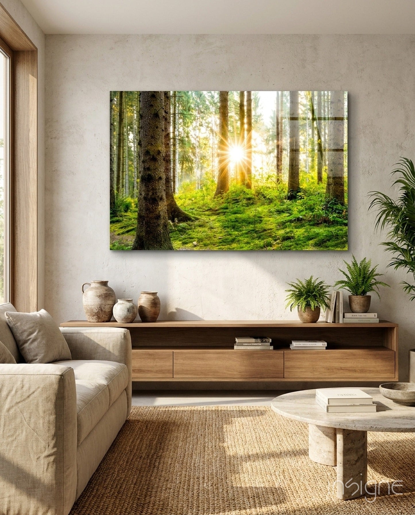 Forest Glass Wall Art