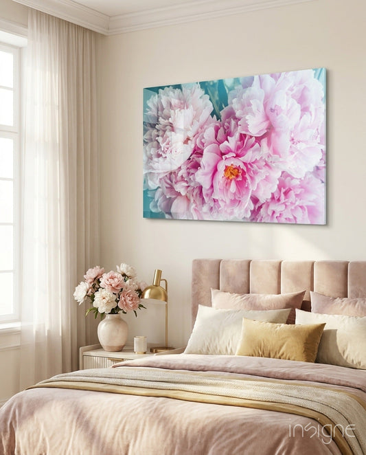 Flower Glass Wall Art