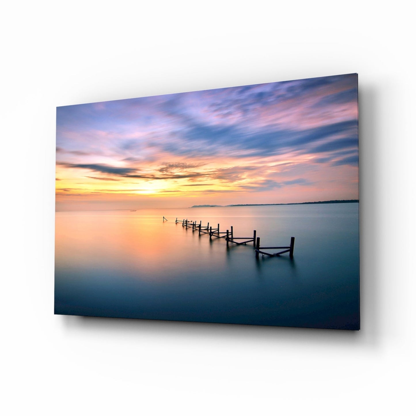 Sunset Glass Wall Art