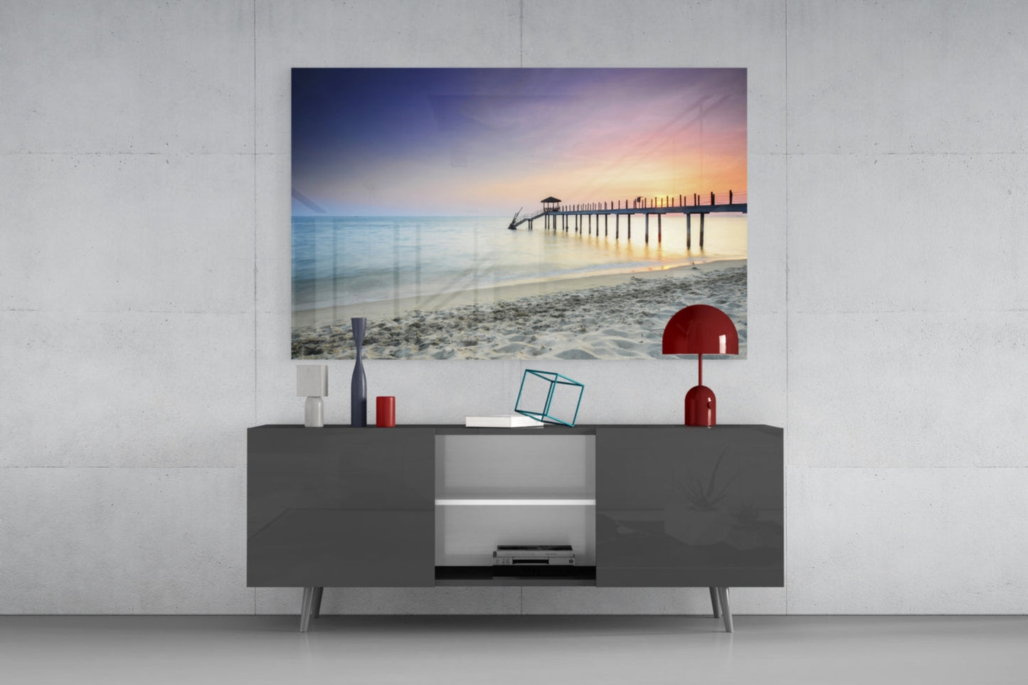 Dock Glass Wall Art