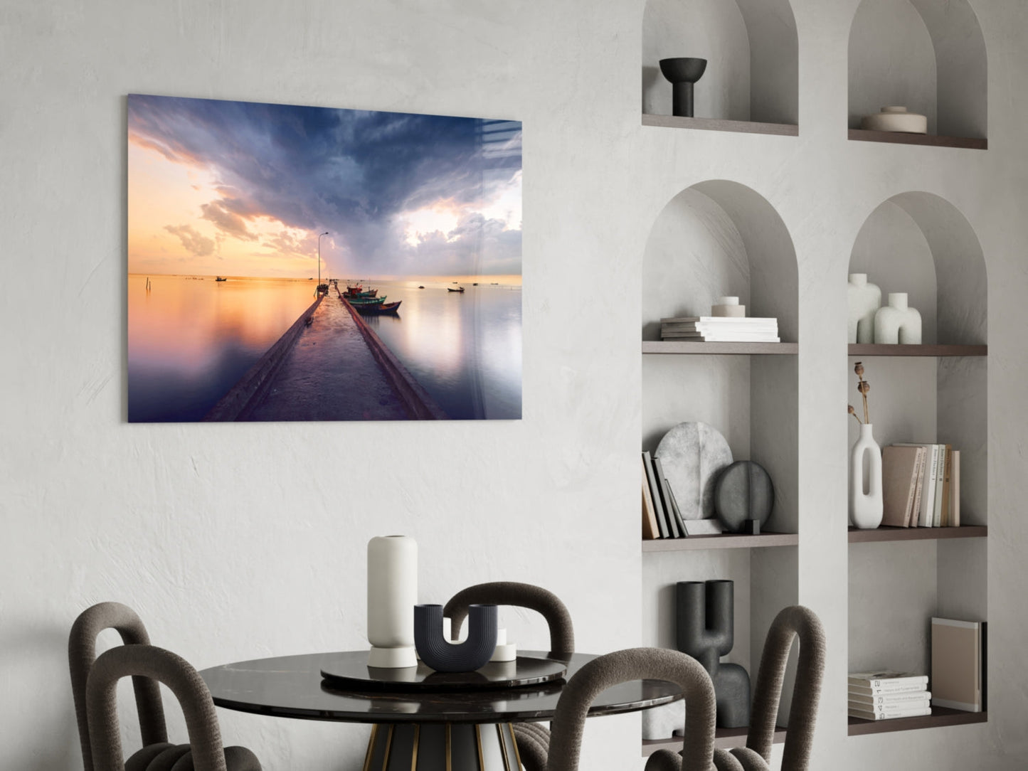 Dock Glass Wall Art
