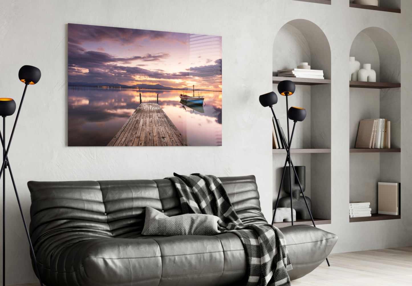 Dock Glass Wall Art