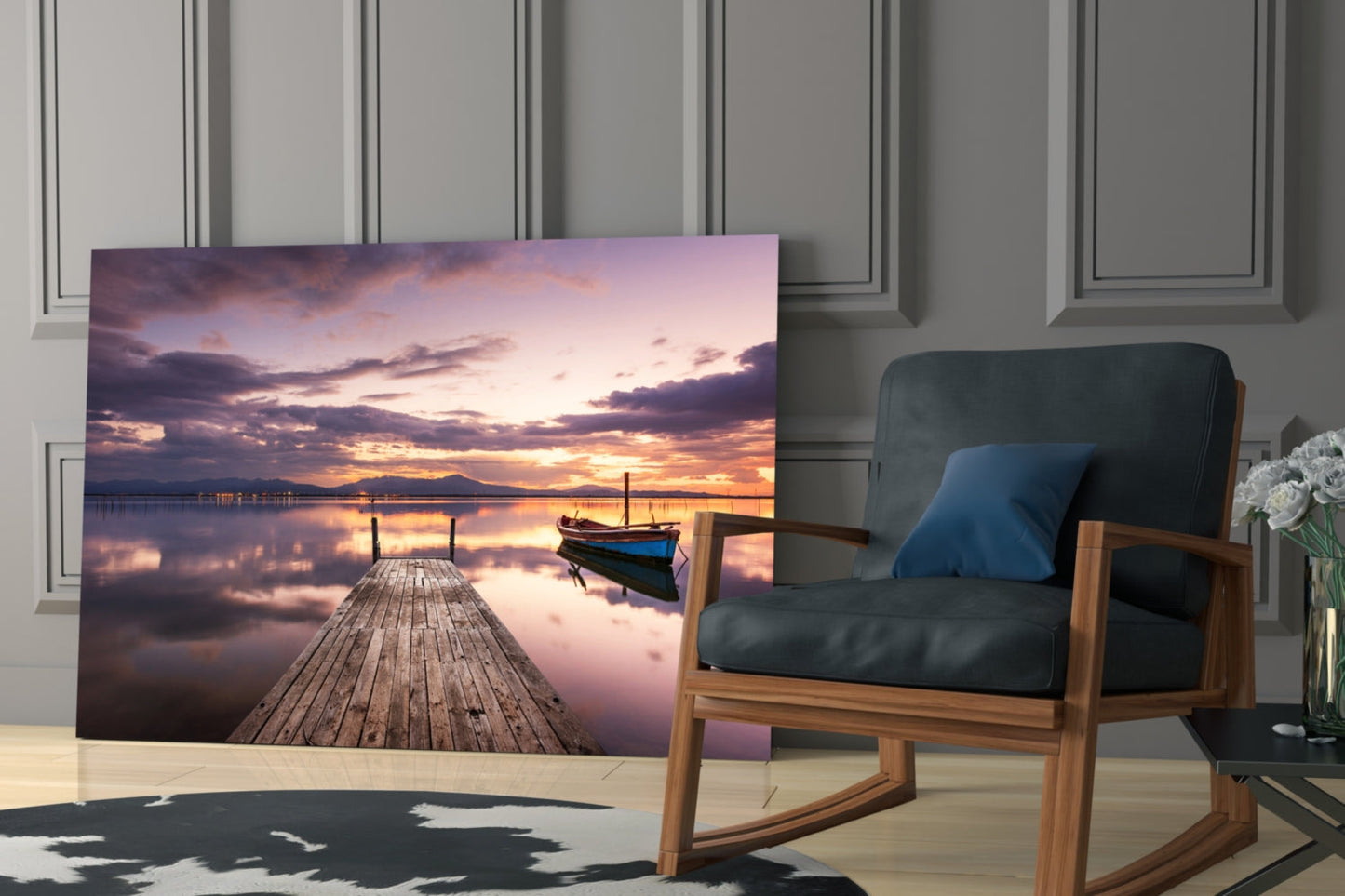 Dock Glass Wall Art