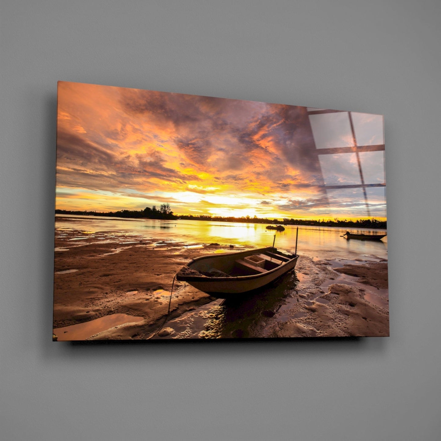 Lake Glass Wall Art