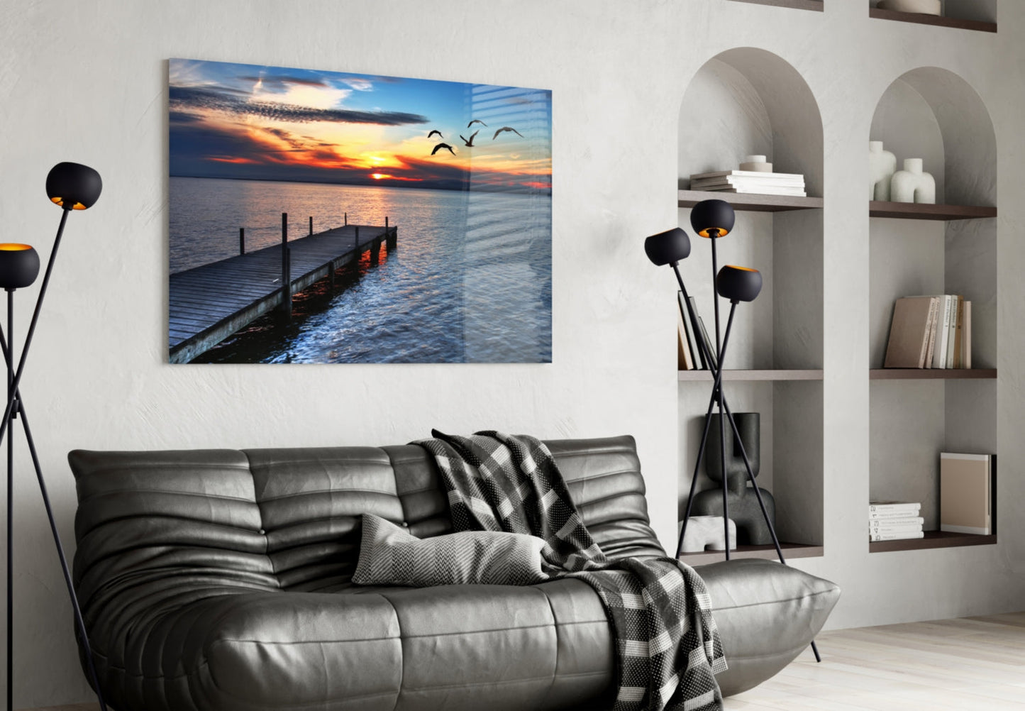Dock Glass Wall Art