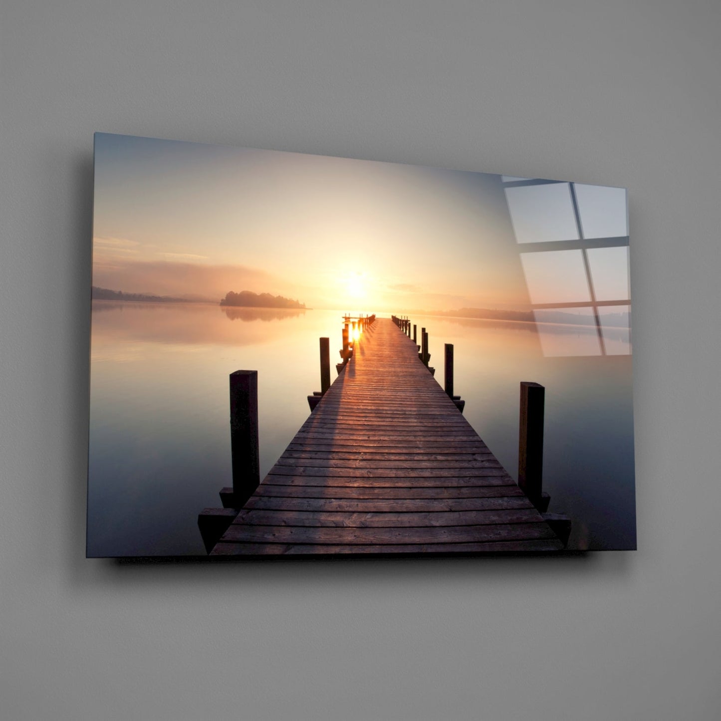 Dock Glass Wall Art