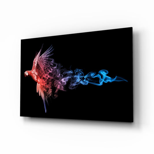Parrot Glass Wall Art