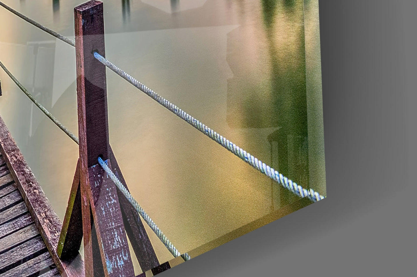 Dock Glass Wall Art