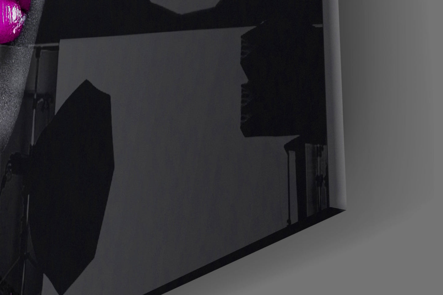 Woman Glass Wall Art