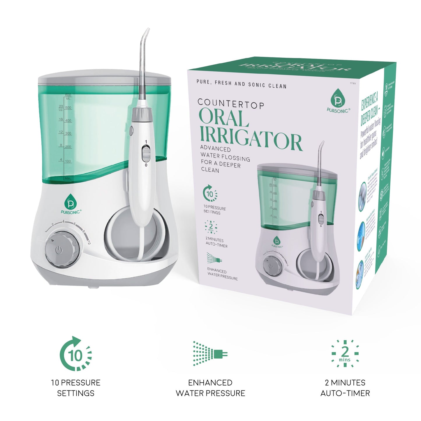 OI-200 Professional Counter Top Oral Irrigator Water Flosser-1