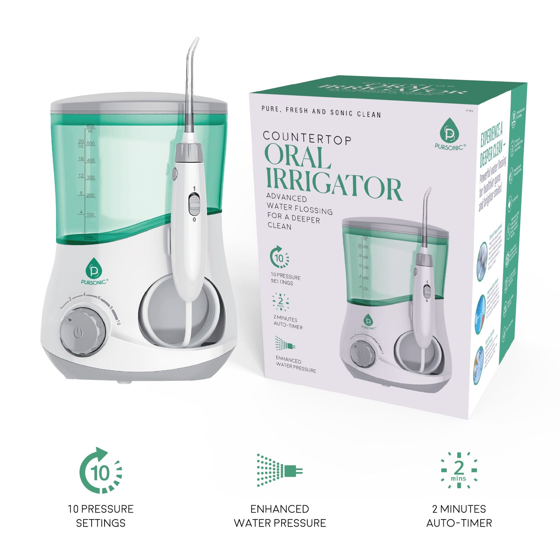 OI-200 Professional Counter Top Oral Irrigator Water Flosser-1
