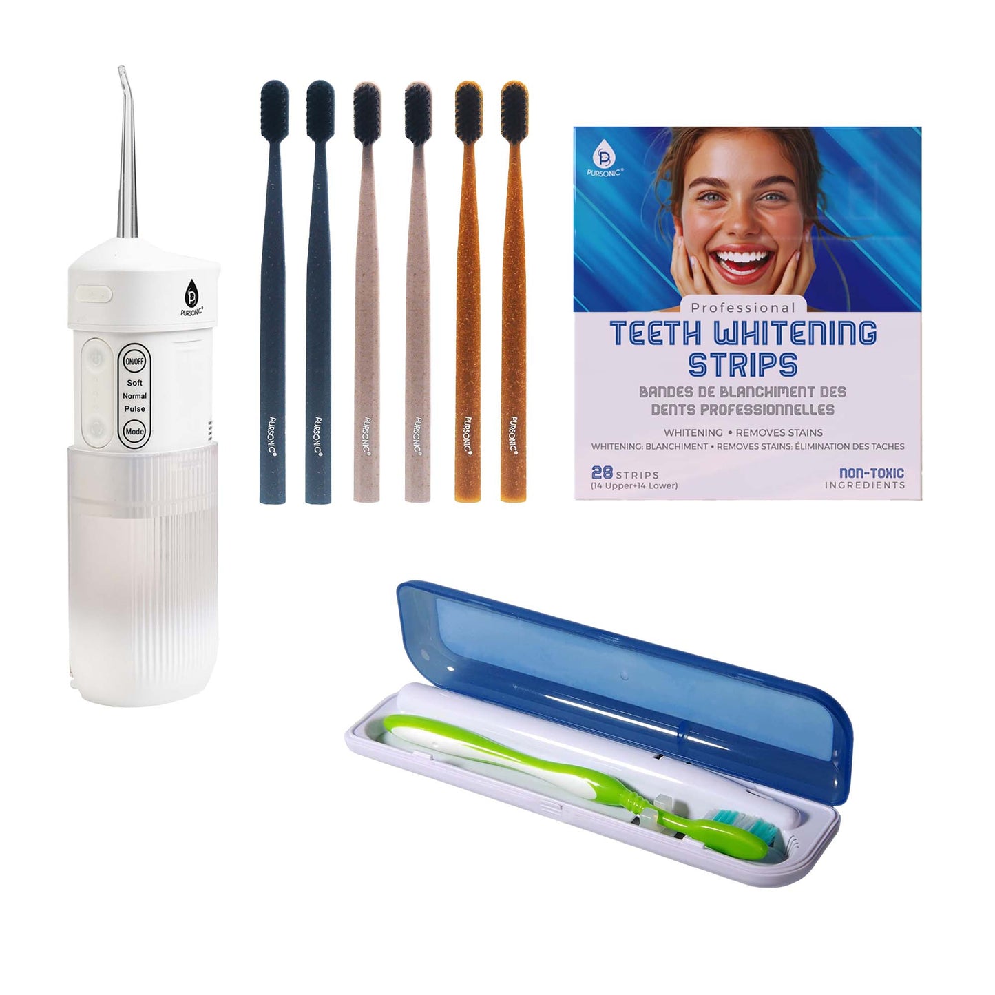 🧳 Pursonic Ultimate Travel Bundle: Complete Oral Care On-the-Go 🌍-0