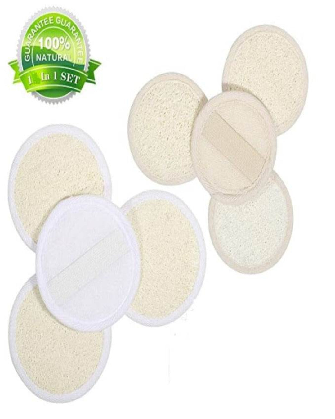 #1 NATURAL EXFOLIATING FACIAL SPONGE - ITEM CODE: 660457582742-0