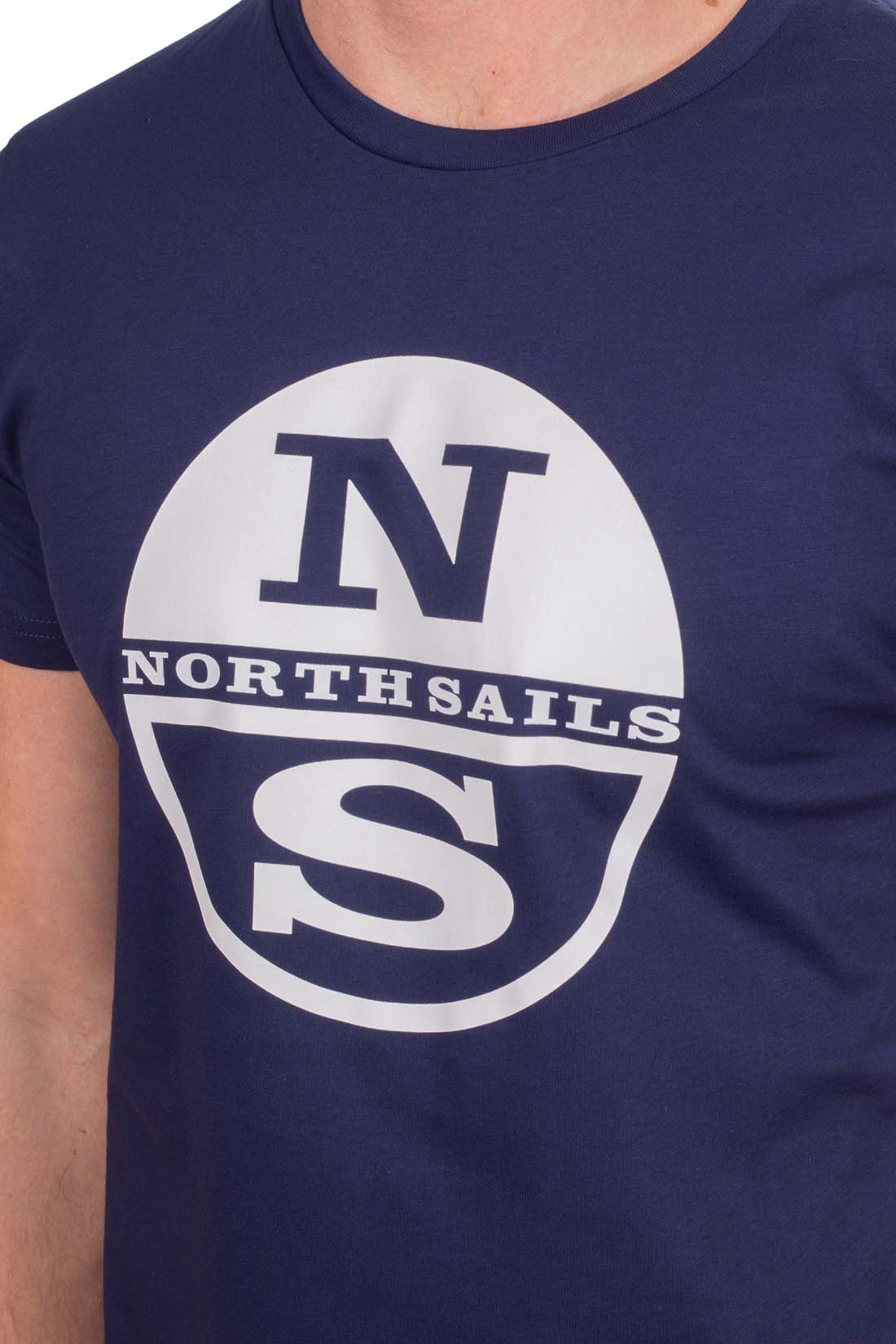 NORTH SAILS - Men's regular logo T-shirt  - Size XL-17