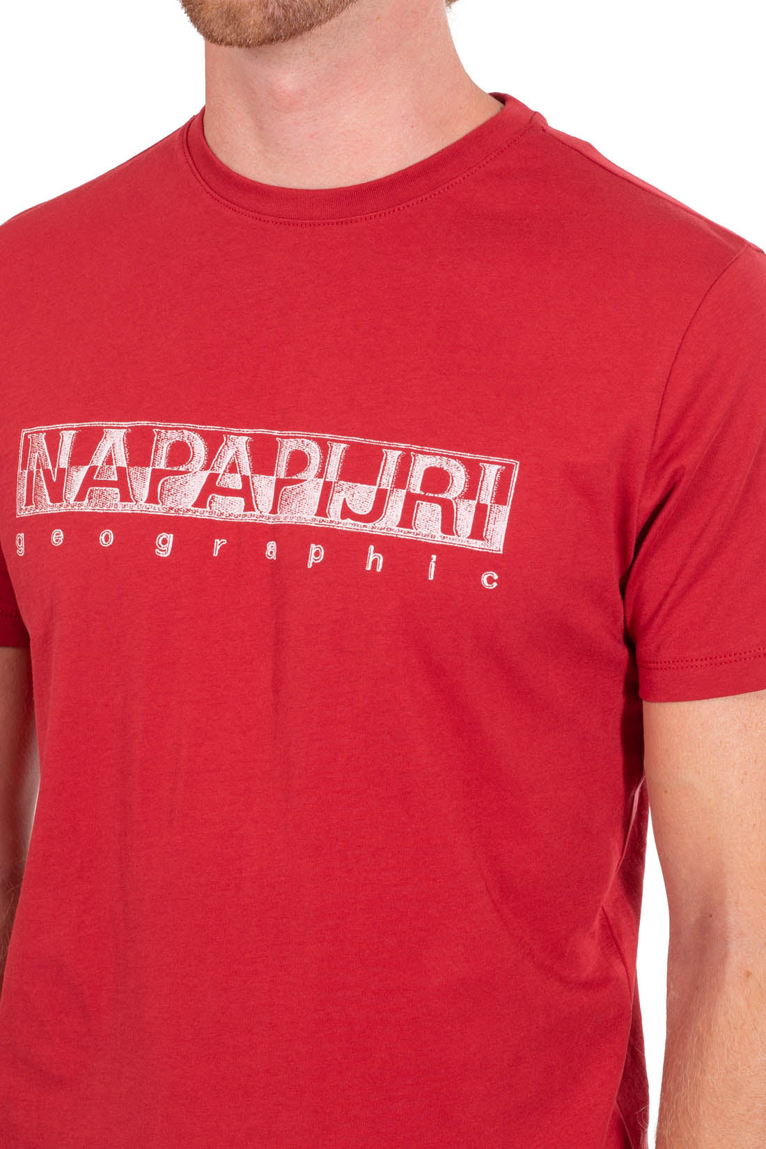 NAPAPIJRI - Men's logo T-shirt - Size S-21