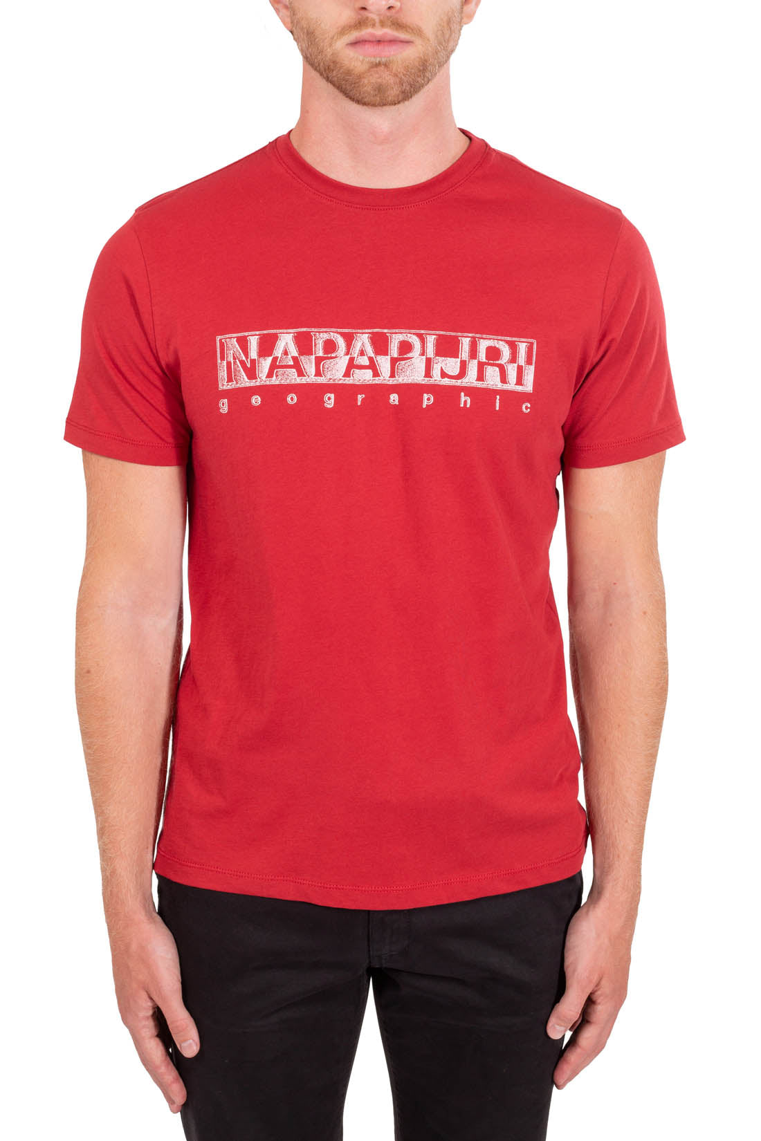 NAPAPIJRI - Men's logo T-shirt - Size S-20