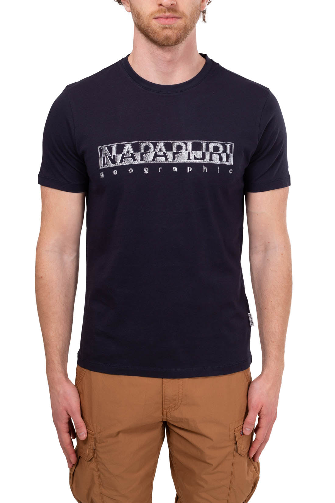 NAPAPIJRI - Men's logo T-shirt - Size S-17