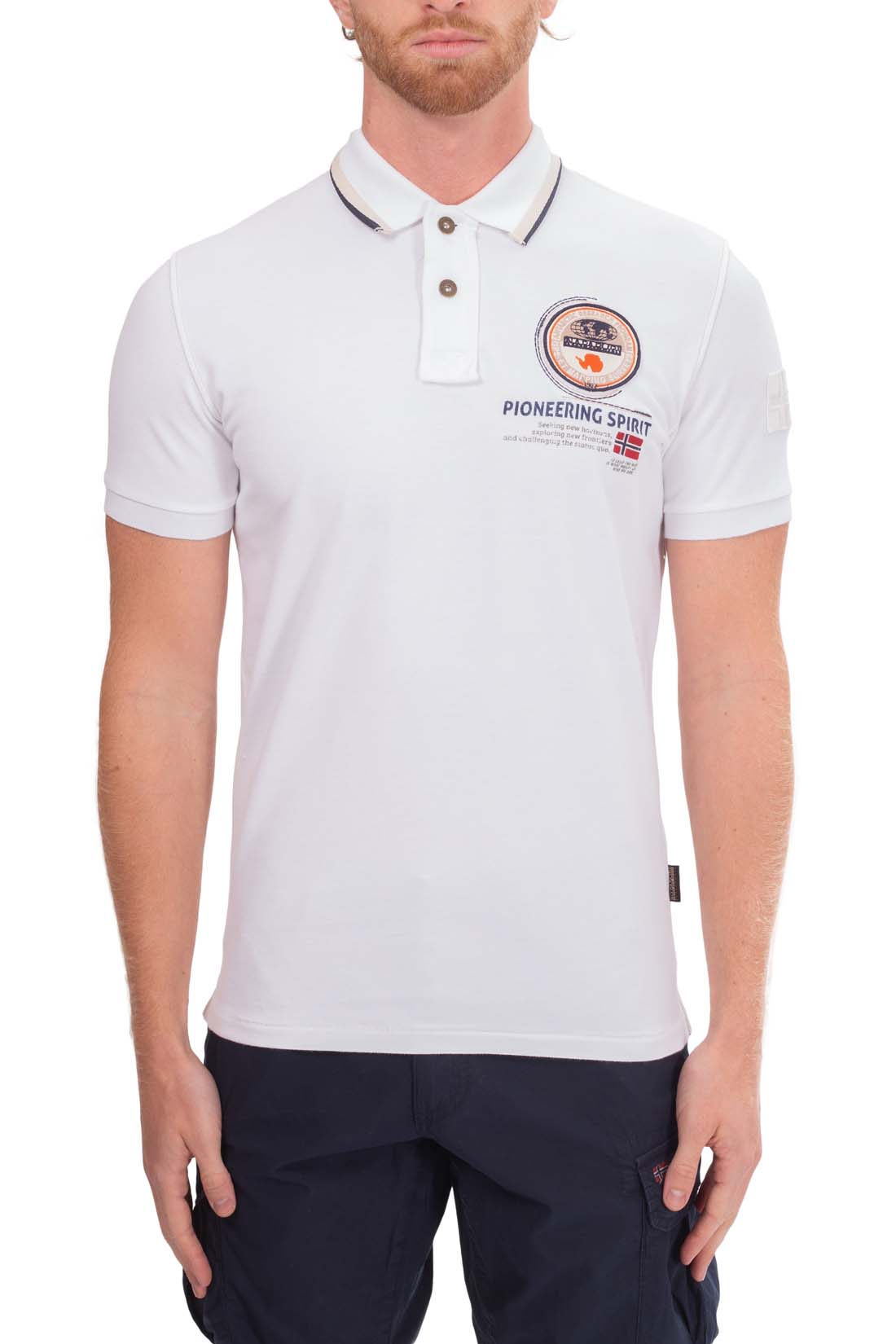 NAPAPIJRI - Men's Gandy polo shirt  - Size S-4