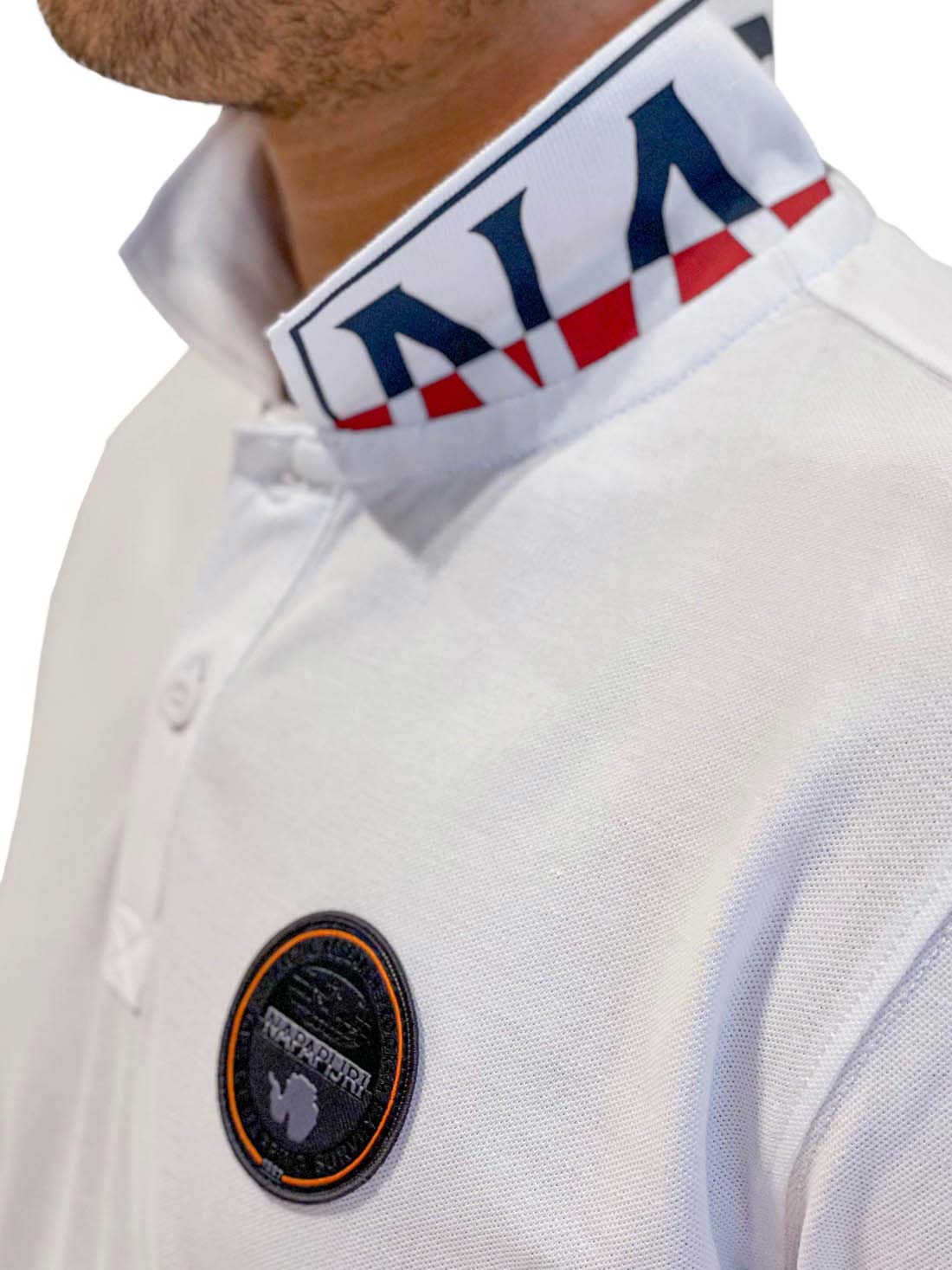 NAPAPIJRI - Men's badge polo shirt - Size S-11