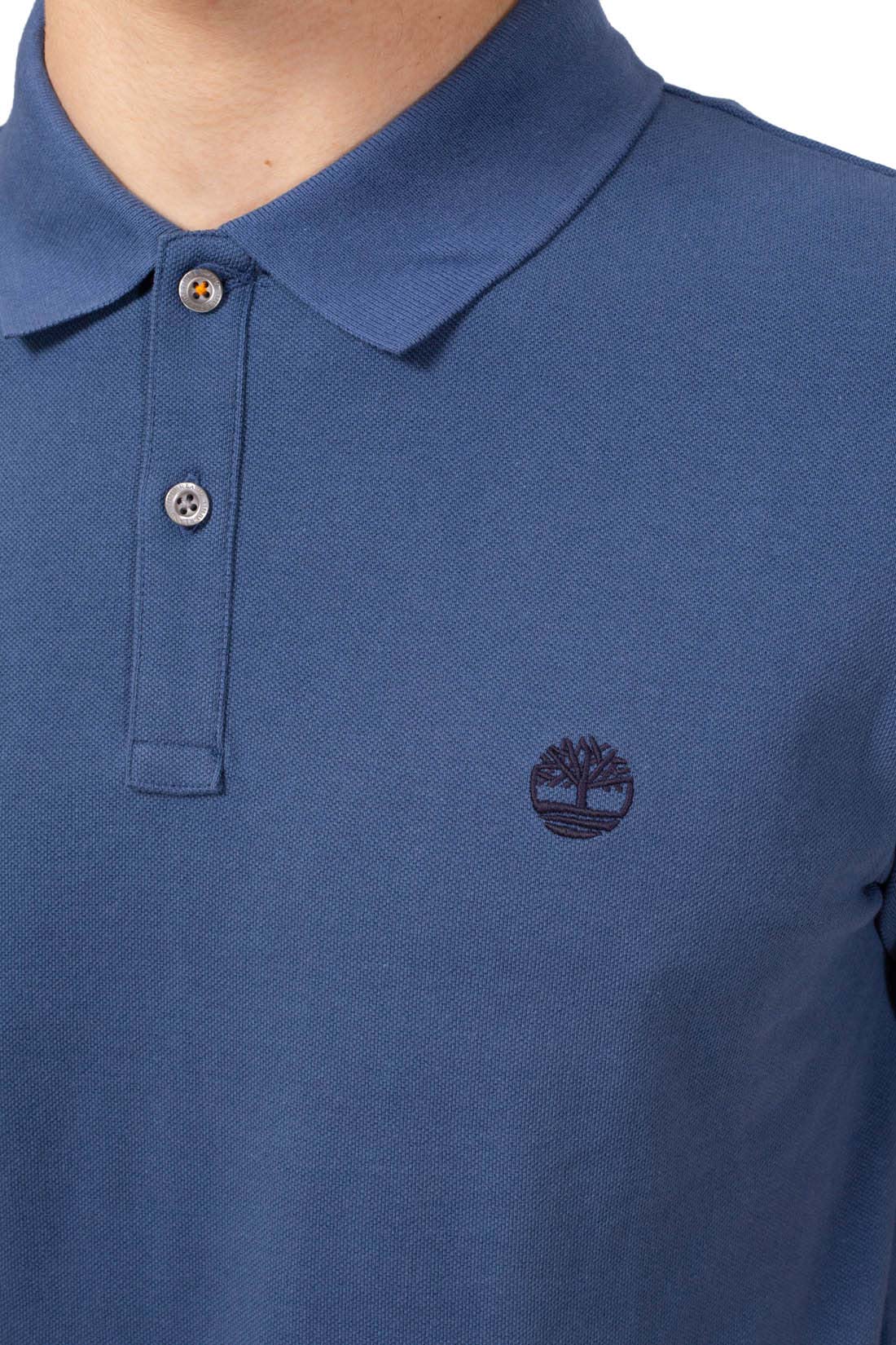 TIMBERLAND - Men's slim logo polo shirt  - Size XL-2