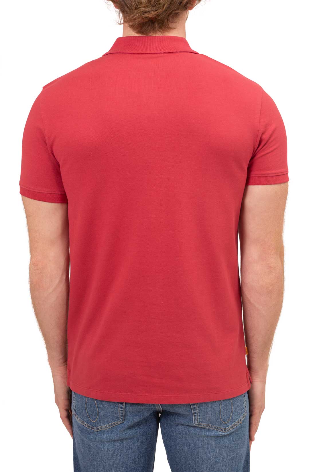 TIMBERLAND - Men's slim polo shirt with logo  - Size S-18