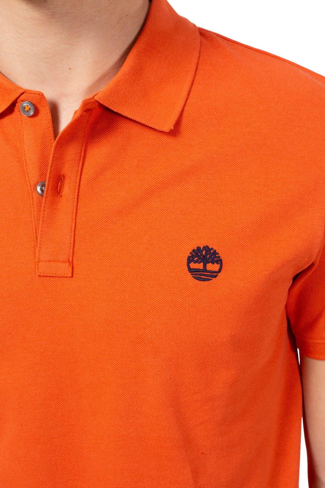 TIMBERLAND - Men's slim logo polo shirt  - Size XL-10