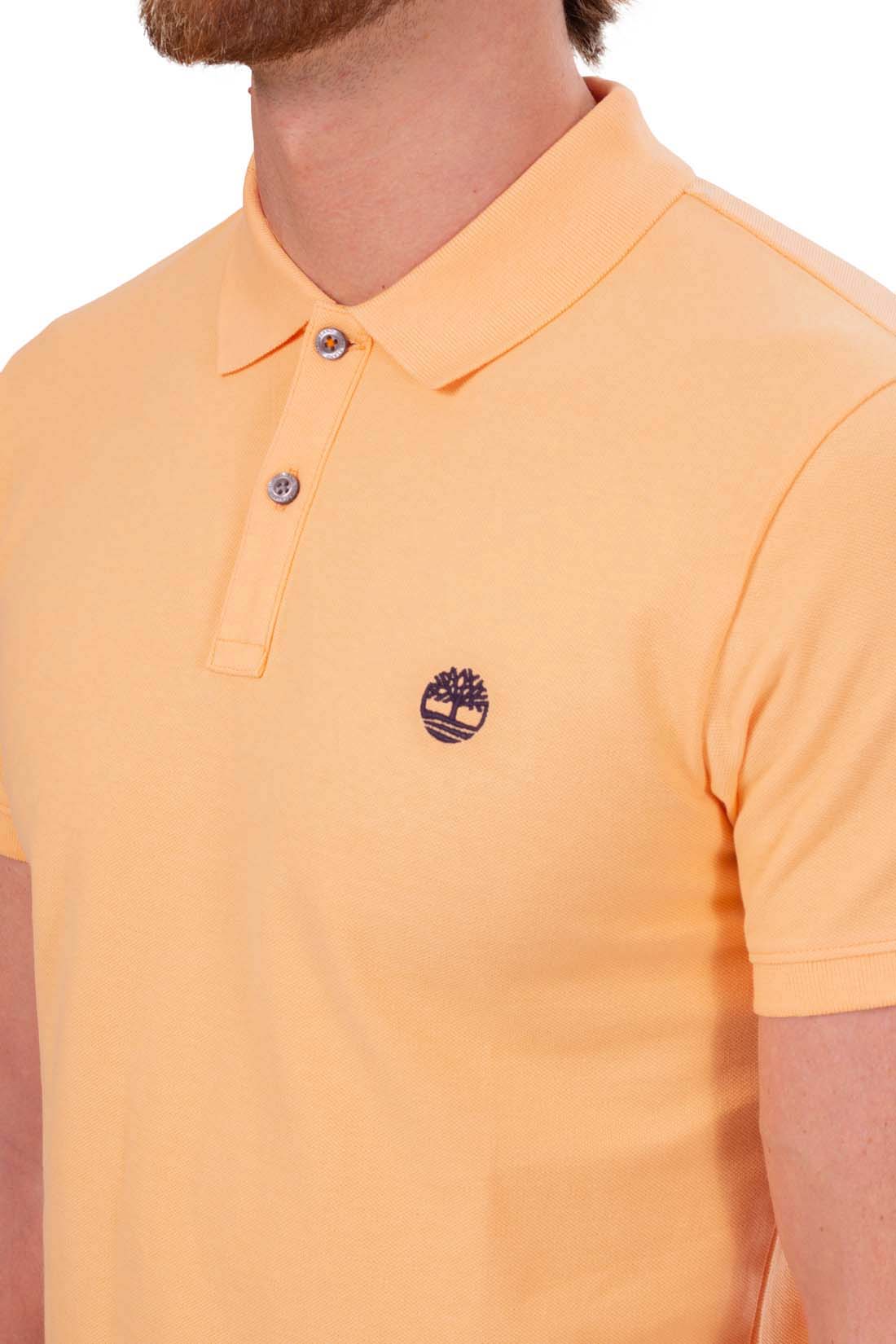 TIMBERLAND - Men's slim logo polo shirt  - Size XL-44