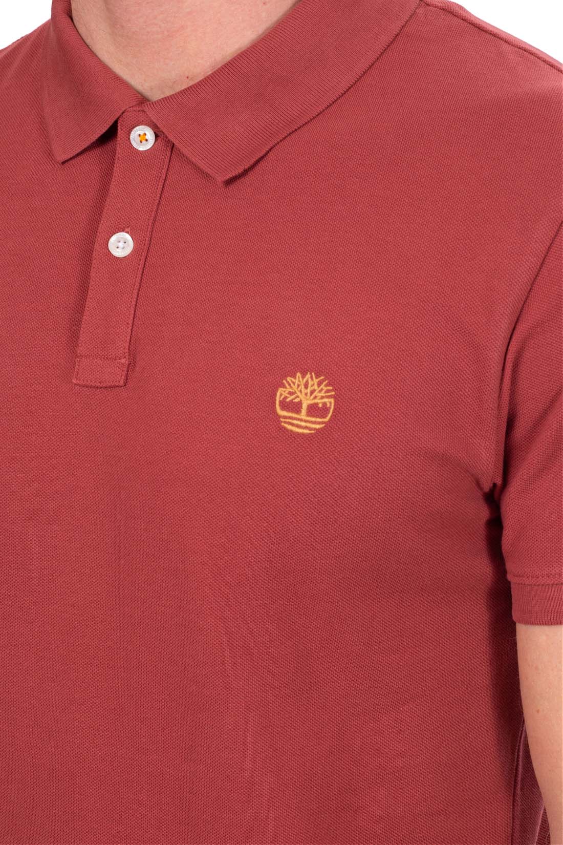 TIMBERLAND - Men's slim logo polo shirt  - Size XL-59