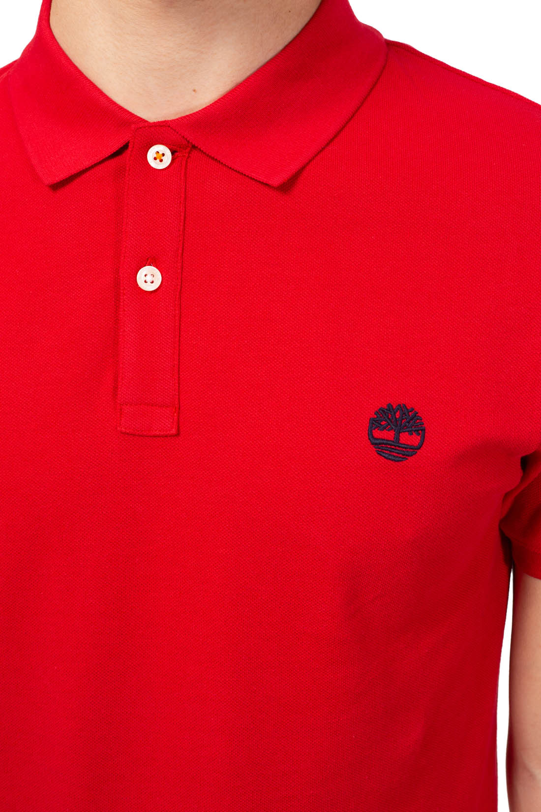 TIMBERLAND - Men's slim logo polo shirt  - Size XL-29