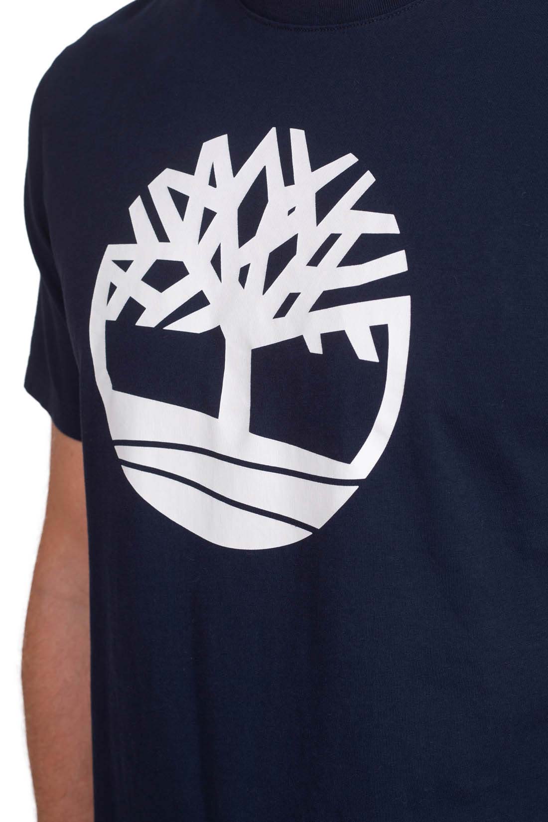 TIMBERLAND - Men's logo tree T-shirt - Size M-8