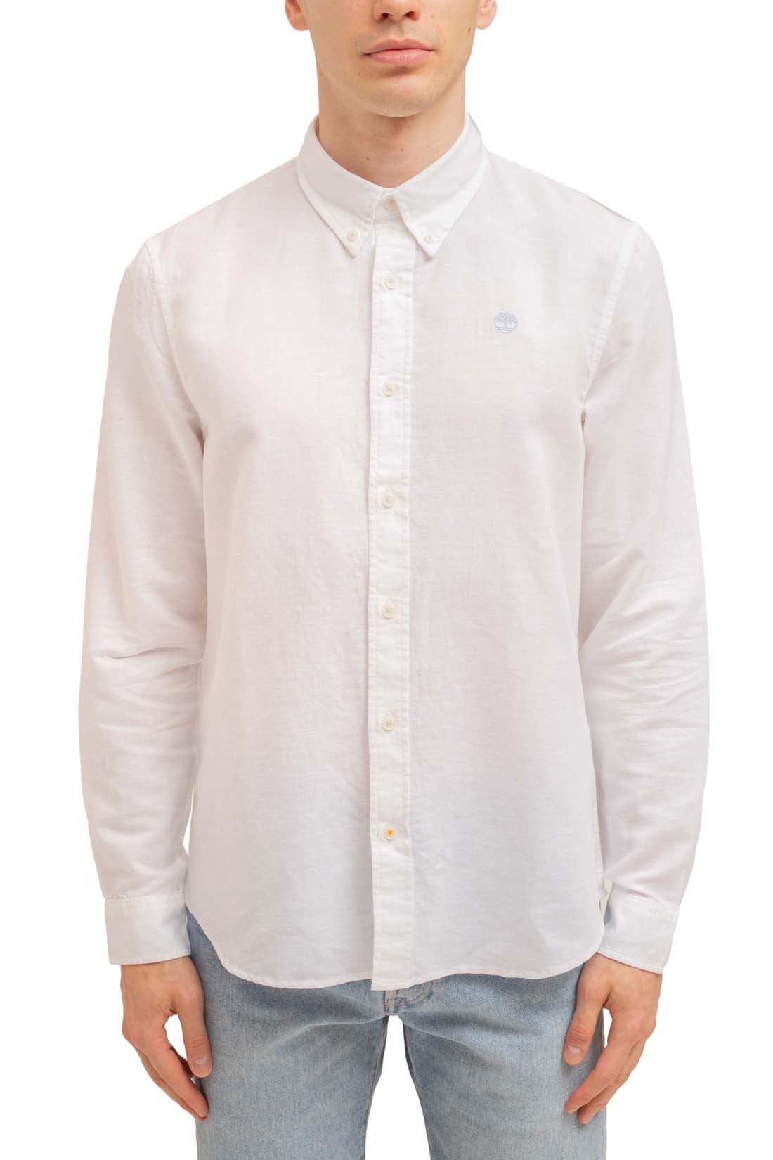 TIMBERLAND - Men's slim linen blend shirt - Size XXL-58
