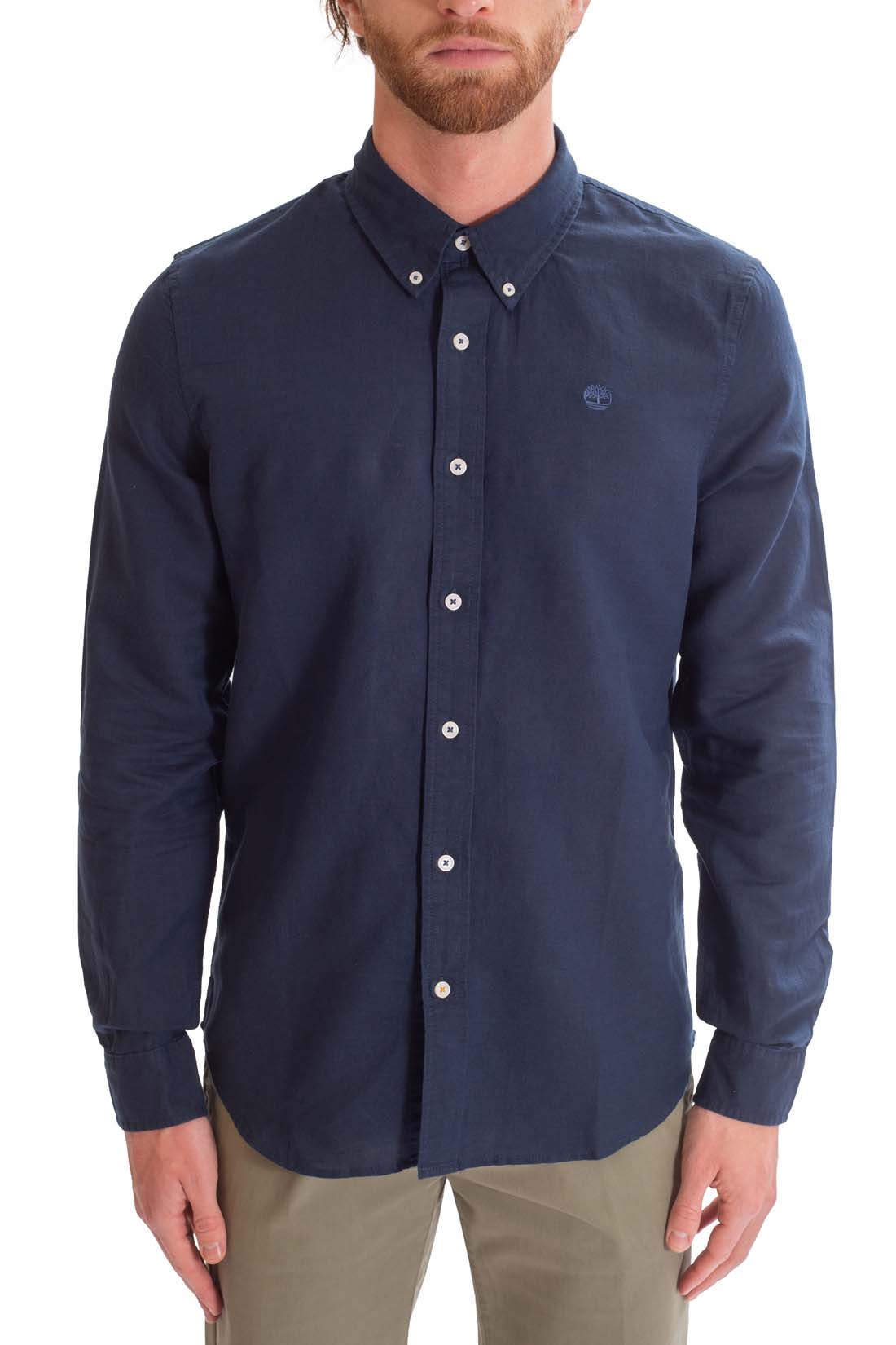 TIMBERLAND - Men's slim linen blend shirt - Size XXL-18