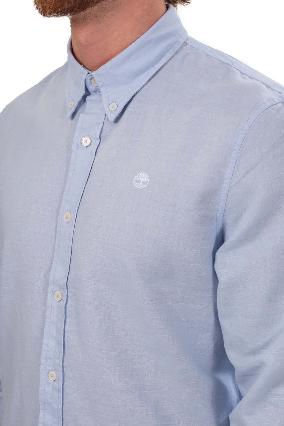 TIMBERLAND - Men's slim linen blend shirt - Size XXL-26
